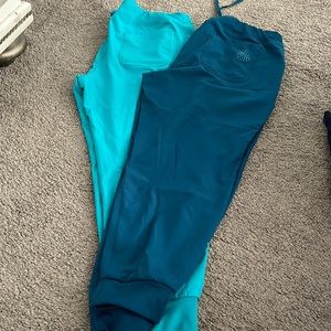 Petite large jogger scrub pants